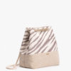 Zebra Stripes Convertible Tote Backpack For Women Online