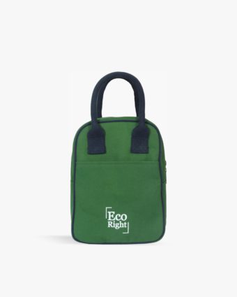 Green Lunch Bag With Bottle Holder Online
