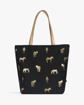 Incredible Zebras Black Tote Bag For Women Online