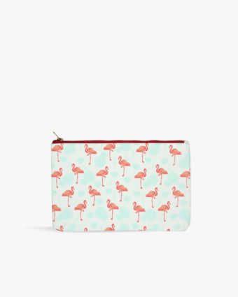 Flamingo Sustainable Cosmetic Makeup Pouch Online