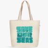 Save Our Seas Large Zipper Canvas Tote Bag Online