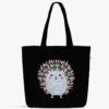 Porcupine Large Zipper Canvas Tote Bag Online