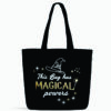 Magical Powers Large Canvas Zipper Tote Bag Online