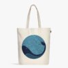 EcoRight Whale Doodle Simple Tote Bag